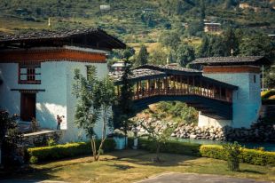 Bridge in Punakha Dzong
